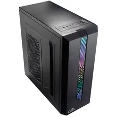 ქეისი ALLX AX-B1740, Computer Case, Micro-ATX, ATX, USBx2, AUDIO, Black, 6 image