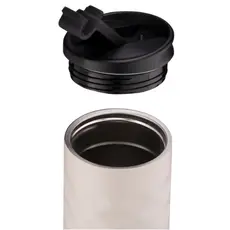 თერმოსი Ardesto Travel mug Bright City 400 ml, stainless steel, beige, 4 image