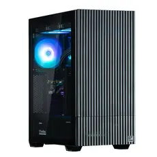 კომპიუტერის ქეისი Zalman Computer case Z10 DS, without PSU, 2xUSB3.0, 1хUSB Type-C, 2х120mm, 1x120mm ARGB, TG Side Panel, ATX, Monitor, balck, 4 image