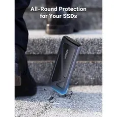 მყარი დისკის ქეისი UGREEN CM578(15512), M.2 NVMe SSD Enclosure Adapter, Grey, 5 image