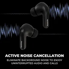 ყურსასმენი Panasonic RZ-B310WDG-K TWS Wireless headset Black, 5 image