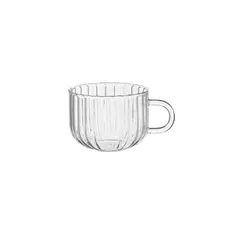 ჭიქების ნაკრები Ardesto Set of cups Iceberg A, 400ml, 2pcs, borosilicate glass, transparent, 2 image