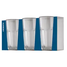 ჭიქების ნაკრები Ardesto Long Drink set Salerno 300 ml, 3 pcs, glass, 3 image