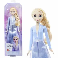 სათამაშო თოჯინა Mattel Frozen Fashion Dolls Core - Elsa 2 Travel Look, 2 image