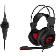 ყურსასმენი MSI S37-2100911-SV1 DS502, Gaming Headset, Wired, USB, Black, 4 image