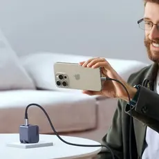 მობილურის დამტენი UGREEN X703 (35006) Nexode Pro, 30W, Type-C, Grey, 8 image