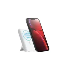 პორტატული დამტენი Celly MAG 15W Magsafe Power Bank (10000mAh) White, 2 image