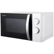 მიკროტალღური ღუმელი Sharp R-20GH-WH2, 700W, 20L, Microwave Oven, White, 2 image