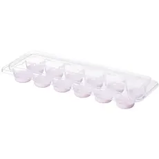 ყინულის ფორმა Ardesto Ice tray with lid Fresh Cylinder, 27х9.5х3.8cm, silicone, plastic, lilac, 6 image