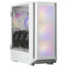 ქეისი Zalman PC case I6 without PSU, 1xUSB3.0, 1xUSB2.0, 1xUSB Type-C, 4x140mm RGB, VGA 355mm, LCS ready, TG Side Panel, ATX, white, 2 image