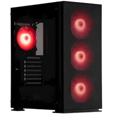 ქეისი 2E 2E-G3301N, Computer Case, MidT, MicroATX, Mini-ITX, USB 2.0, 2xUSB 3.0, Black, 3 image