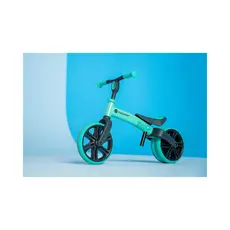 საბავშვო ბალანს ველოსიპედი YVolution YT16G2 Bigovel Yvelo, Children's Balance Bicycle, Junior Green, 6 image