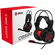 ყურსასმენი MSI S37-2100911-SV1 DS502, Gaming Headset, Wired, USB, Black, 5 image