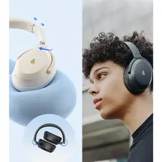 ყურსასმენი Edifier WH700NB Pro, Headset, Wireless, Bluetooth, With ANC, Black, 14 image