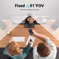 ვებკამერა UGREEN CM778 (35626), 2K, Built-in Microphone, Webcam, Black, 5 image