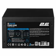 კვების ბლოკი 2E 2E-MP650-120APFC MASTER, 650W, 80 Plus, Power Supply, Black, 4 image