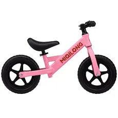 საბავშვო ბალანს ველოსიპედი Miqilong ZCY-HP12 Bigovel, 12", Children's Balance Bicycle, Pink, 4 image