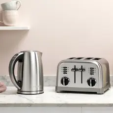 ელექტრო ჩაიდანი Cuisinart CPK17E Electric Kettle Silver, 5 image