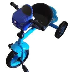 საბავშვო სამთვალა ველოსიპედი 987BLU, 3 image