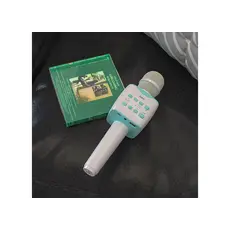 კარაოკე მიკროფონი HOCO BK5 Cantando karaoke microphone - Blue, 5 image