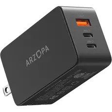 დამტენი Arzopa C65 GaN Fast Charger USB/2xUSB-C 65W, 2 image