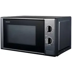 მიკროტალღური ღუმელი Sharp R-20GB-BK2, 700W, 20L, Microwave Oven, Black, 2 image