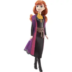 სათამაშო თოჯინა Mattel Frozen Fashion Dolls Core - Anna 2 Travel Look, 2 image
