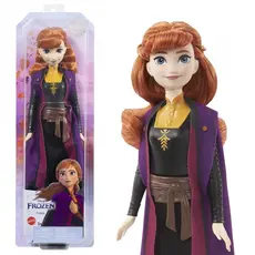 სათამაშო თოჯინა Mattel Frozen Fashion Dolls Core - Anna 2 Travel Look, 3 image