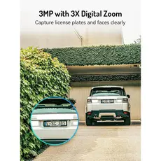 ვიდეო სათვალთვალო კამერა Blurams E20C, 3Mp, Solar Wireless 2K PTZ Security Camera, White, 7 image