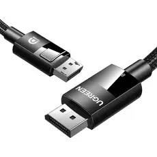 ვიდეო კაბელი UGREEN DP114 (80393), 8K, DisplayPort To DisplayPort, 3m, Black, 3 image