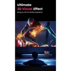 ვიდეო კაბელი UGREEN DP114 (80393), 8K, DisplayPort To DisplayPort, 3m, Black, 7 image