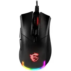 მაუსი MSI S12-0401770-PA3 GM50, Wired, USB, RGB, Gaming Mouse, Black