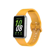 სმარტ საათის სამაჯური For Samsung Galaxy Fit3 Watch Band Soft Silicone Strap Replacement - Yellow, 3 image
