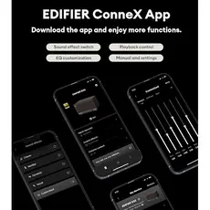 დინამიკი Edifier D32, 60W, Bluetooth, USB-C, AUX, Speaker, Brown, 13 image