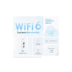 როუტერი TP-link Deco X10(1-pack) AX1500 Whole Home Mesh Wi-Fi 6 Unit, 4 image