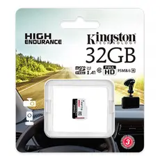 მეხსიერების ბარათი Kingston microSD  32GB C10 UHS-I R90/W45MB/s High Endurance, 4 image