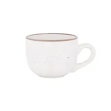 კერამიკის ჭიქა Ardesto Cup Bagheria Bright white, 480ml, ceramics, white, 2 image