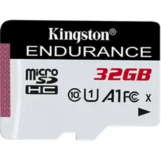 მეხსიერების ბარათი Kingston microSD  32GB C10 UHS-I R90/W45MB/s High Endurance, 2 image