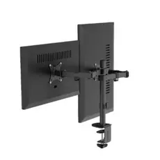 მონიტორის საკიდი Gembird MA-D2-03 Adjustable desk mounted double monitor arm 17"-32", 3 image