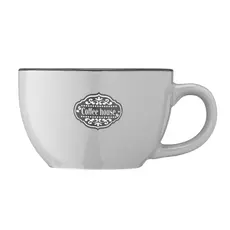 კერამიკის ჭიქა Ardesto Mug  Floerino, 480ml, ceramics, gray, 5 image