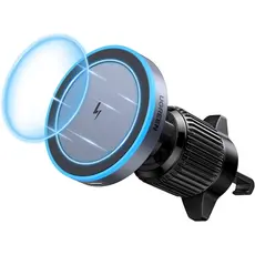 უსადენო დამტენი UGREEN W525 (35029), 15W, Magnetic Car Wireless Charger, Grey, 2 image