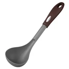 ჩამჩა Ardesto Ladle Gemini, 32.2cm, nylon, gray-brown, 4 image