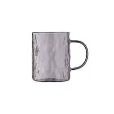 ჭიქების ნაკრები Ardesto Set of cups Shine mix, 260ml, 4pcs, borosilicate glass, transparent, golden, grey, pearlescent, 6 image