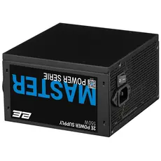 კვების ბლოკი 2E 2E-MP550-120APFC MASTER, 550W, 80 Plus, Power Supply, Black