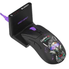 Mouse A4Tech Bloody R73 Ultra Duo Dual Mode Wireless Gaming Mouse Cypher Ghost, 2 image