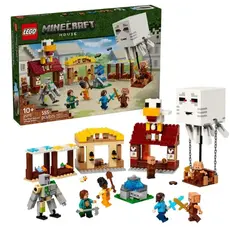 ლეგო LEGO Constructor Minecraft The Ghast Balloon Village Attack