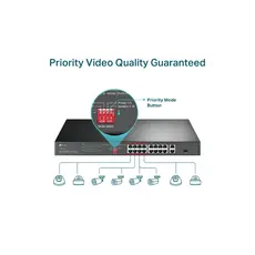 სვიჩი TP-Link TL-SL1218P, 18-Port Gigabit Rackmount Switch, 7 image