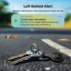 Bluetooth თრექერი UGREEN CM520 (60387), Apple Certified, Smart Bluetooth Finder, Black, 6 image