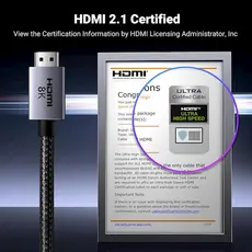HDMI კაბელი UGREEN HD171(25911), 8K HDMI To HDMI, 3M, Grey, 9 image