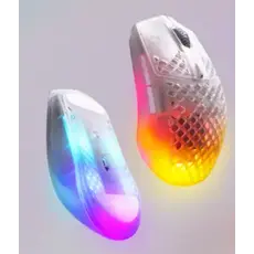 მაუსი SteelSeries Mouse Aerox 3, RGB, USB-A/WL/BT, Ghost, 3 image